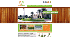 Desktop Screenshot of gardendepot.ae